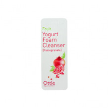 Ottie Пробник фруктово-йогуртовой пенки для умывания с гранатом Fruit Yogurt Foam Cleanser Pomegranate