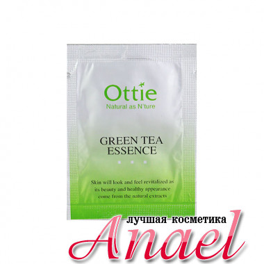 Ottie Пробник увлажняющей эссенции с экстрактом зеленого чая Green Tea Essence