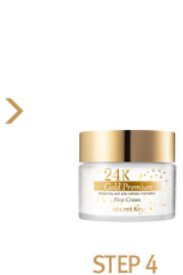 Secret Key Восстанавливающий крем с частицами золота 24k Gold Premium First Cream (50 гр)