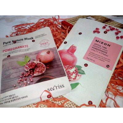 Mizon Тканевая маска с экстрактом граната для придания коже упругости Joyful Time Essence Mask Pomegranate Vitality & Firming (1 x 23 гр) Mizon Тканевая маска с экстрактом граната для придания коже упругости Joyful Time Essence Mask Pomegranate Vitality & Firming (1 x 23 гр)