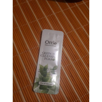 Ottie Пробник пенки для умывания с экстрактом зеленого чая Green Tea Cleansing Foam Ottie Пробник пенки для умывания с экстрактом зеленого чая Green Tea Cleansing Foam