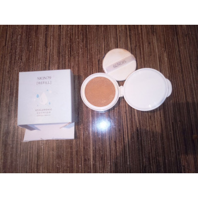 Skin79 Сменный блок для гиалуронового кушона Hyaluronic Cushion SPF 50+ PA+++ Тон 21 Бежевый (1 шт) Skin79 Сменный блок для гиалуронового кушона Hyaluronic Cushion SPF 50+ PA+++ Тон 21 Бежевый (1 шт)