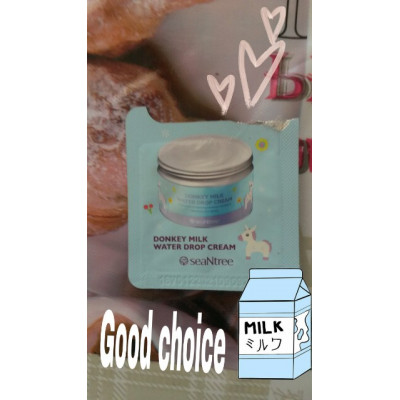SeaNTree Пробник увлажняющего крема с ослиным молоком «Капельки воды» Donkey Milk Water Drop Cream SeaNTree Пробник увлажняющего крема с ослиным молоком «Капельки воды» Donkey Milk Water Drop Cream