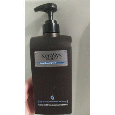 KeraSys Мужской освежающий шампунь с ментолом для глубокого очищения волос Homme Deep Cleansing Cool Shampoo (550 мл) KeraSys Мужской освежающий шампунь с ментолом для глубокого очищения волос Homme Deep Cleansing Cool Shampoo (550 мл)