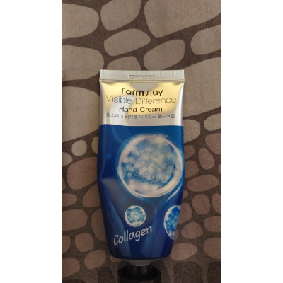 Farm Stay Восстанавливающий крем для рук «Видимая разница» с коллагеном Visible Difference Hand Cream Collagen (100 мл) Farm Stay Восстанавливающий крем для рук «Видимая разница» с коллагеном Visible Difference Hand Cream Collagen (100 мл)