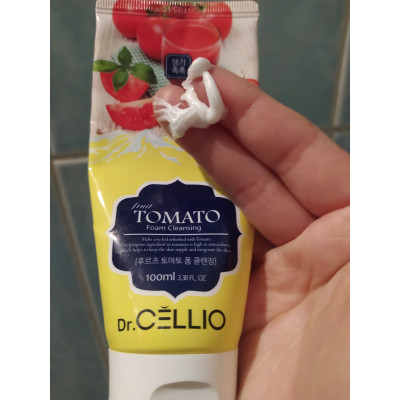 Dr. Cellio Очищающая пенка для умывания с экстрактом томата Fruit Tomato Foam Cleansing (100 мл) Dr. Cellio Очищающая пенка для умывания с экстрактом томата Fruit Tomato Foam Cleansing (100 мл)